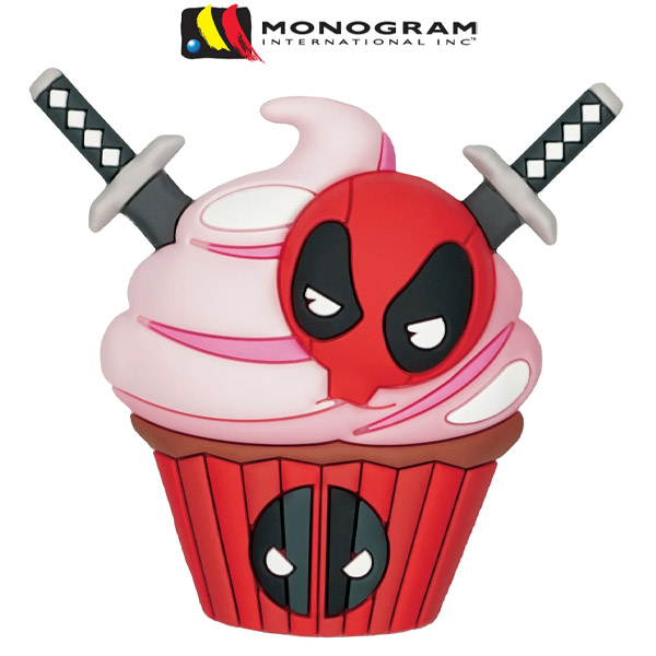 Monogram Marvel Deadpool 3D Bag Clips Exclusive 3 Pack